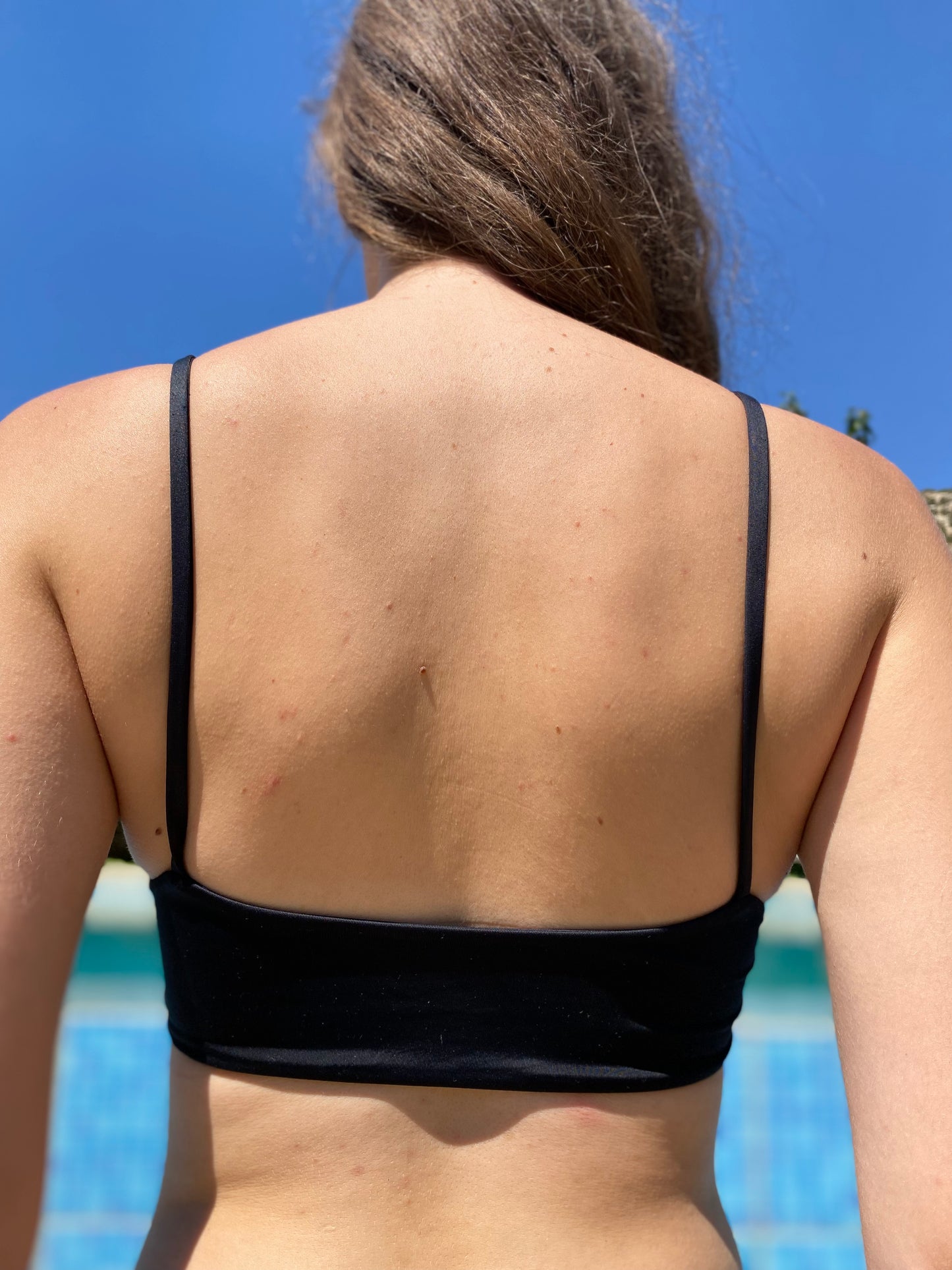 Arrow Bikini Top Black