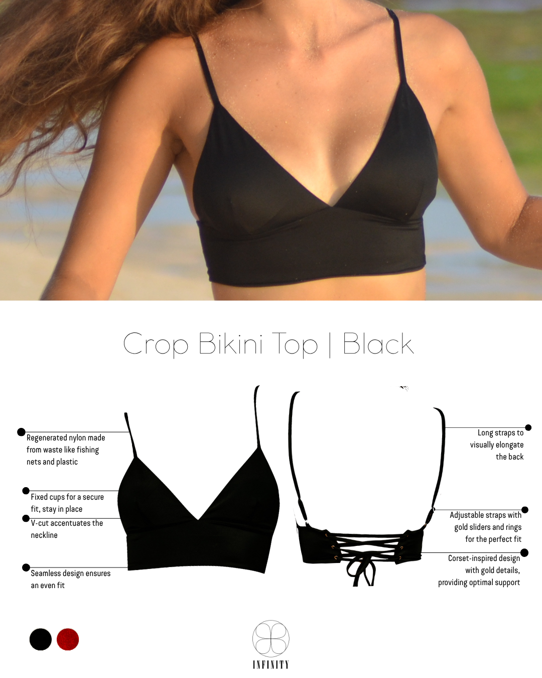 Crop Bikini Top