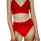 Princess Bikini-Hose in Schwarz 